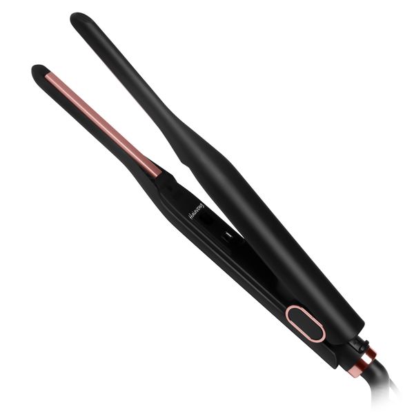 Thin Pencil-Shaped Flat Clip Multi-Functional Mini Hair Straightener