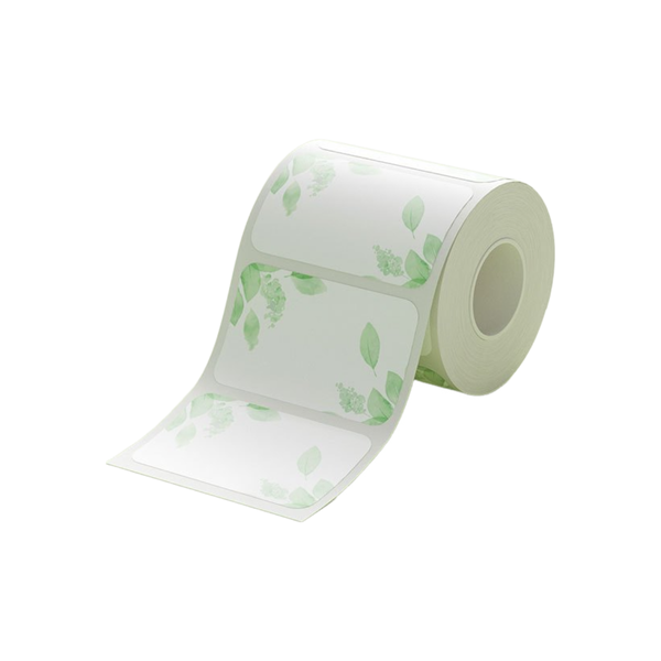 Niimbot-50x30mm-230Green Leaf Thermal labels-For B1/ B21/ B3S Printers Only