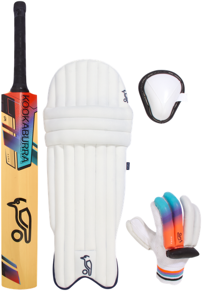 Kookaburra Aura Kashmir Willow Boxed Cricket Starter Set