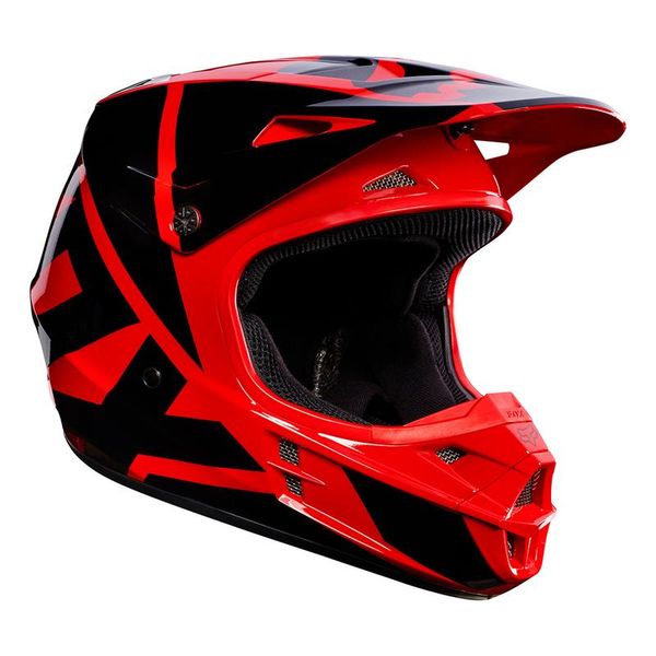 Fox V1 Race Red/Black Helmet image