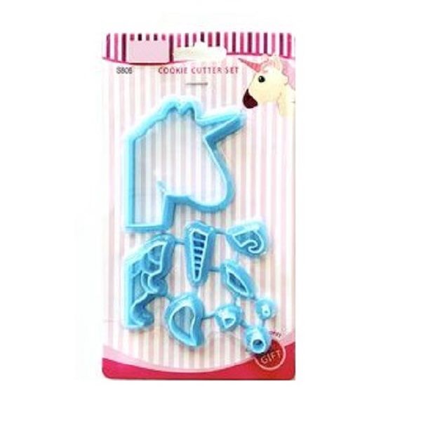 Cookie and Fondant Cutter Set - Unicorn Head
