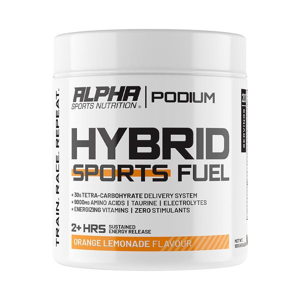 Alpha Sports Nutrition Hybrid Sports Fuel - Orange Lemonade - 900g