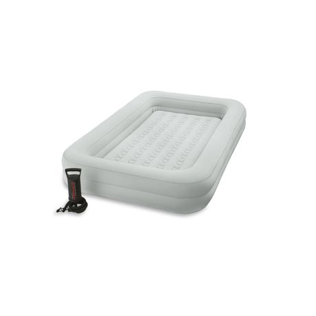 Airbed with outlet pump