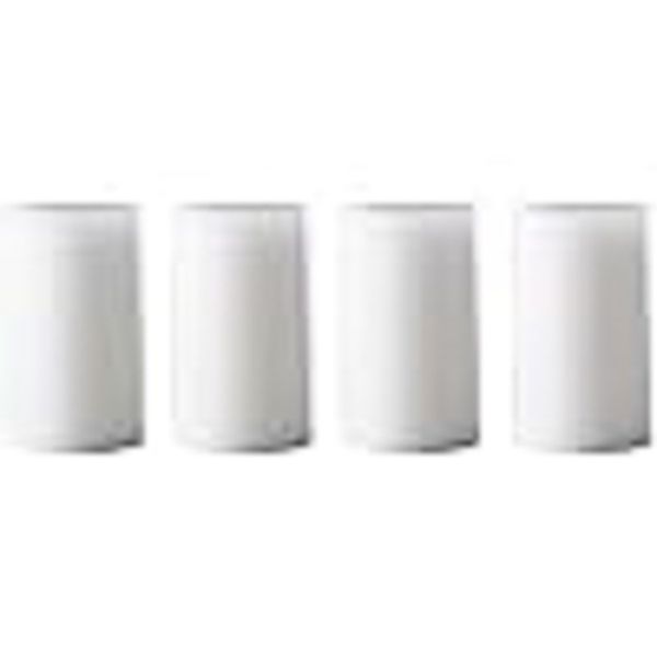 10cm White Pillar Candles