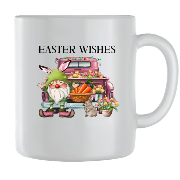 Wishes Coffee Mugs for Men Women with Trendy Easter Graphic Cups Present081