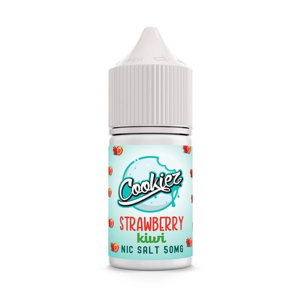 Cookiez Vape Juice Strawberry &amp; Kiwi Salt NIC 50mg - 30ml