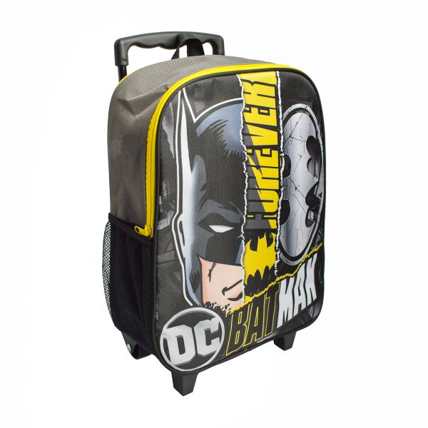 BATMAN By DC Official Licensed Kids Trolley Bag - Cool &amp; Travel-Ready