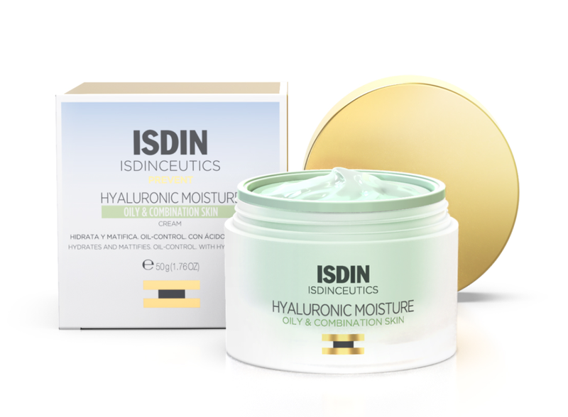 Isdin Hyaluronic Moisture Oily and Combination Skin Cream 50g