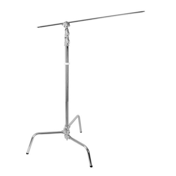 GPB Professional Heavy Duty Light C-Stand 3m with Boom &amp; 2 x Knuckles