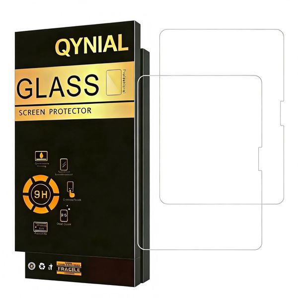 QYNIAL 2Pcs Screen Guard Compatible with iPadAir 8/7/6th / iPadPro 6/5th