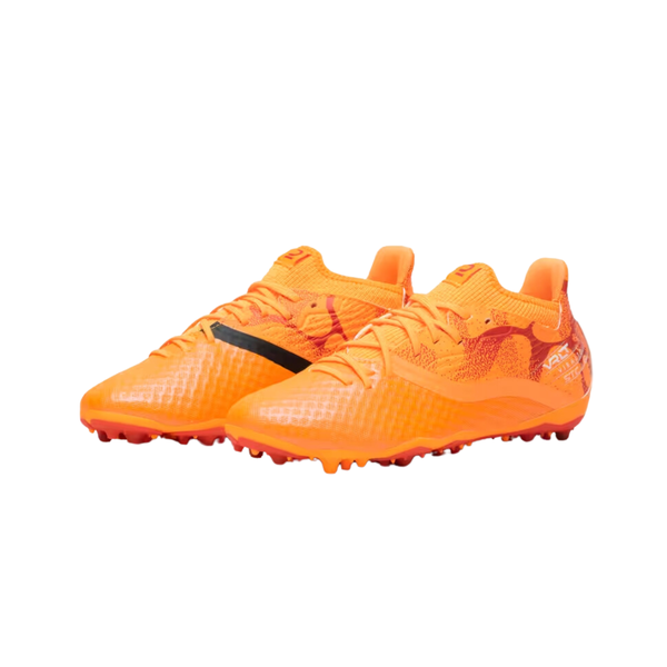Kipsta (Astro Turf / Field) Kids Lace-Up Football Boots Viralto III - Mango