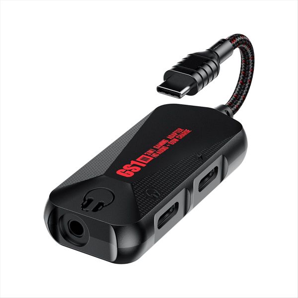 3 in 1 Game Phone Sound Card Hi-Res Sound Quality Adapter