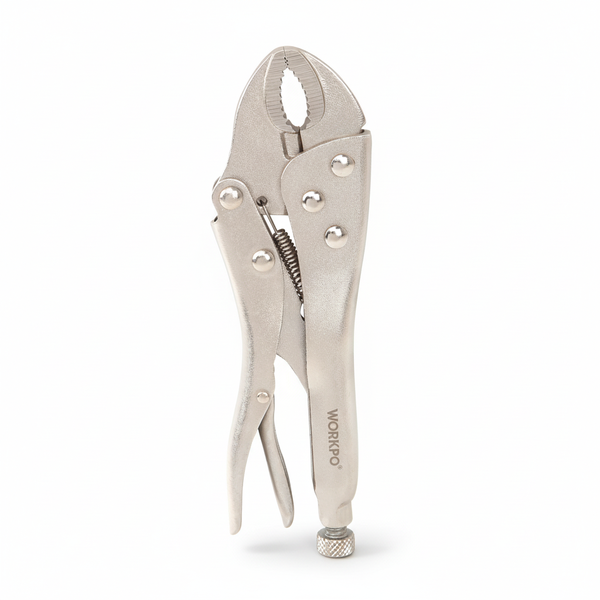 Workpro 250mm Curved Jaw Locking Plier for Heavy-Duty Grip