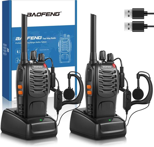 Walkie Talkie,Two Way Radio 16 Channels Long Range Walkie Talkies