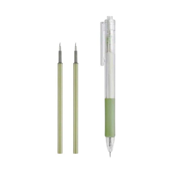 3 Piece - Art Utility Knife Pen Set - Green