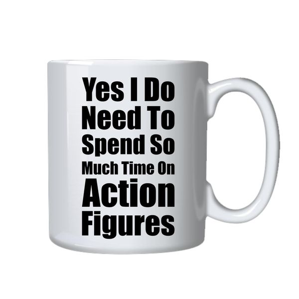 Action Figures Mug Best Action Figure Funny Cup Gift For Birthday Christmas