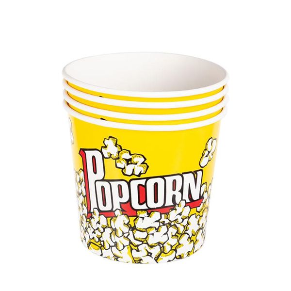 Bulk Pack 4 x Paper Popcorn Buckets (1,89 Litre)