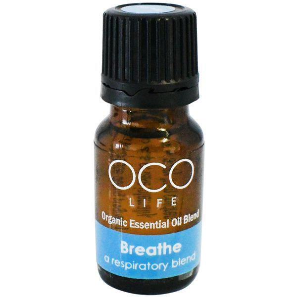 Organico Breathe Essential Oil Diffuser Blend 10ml