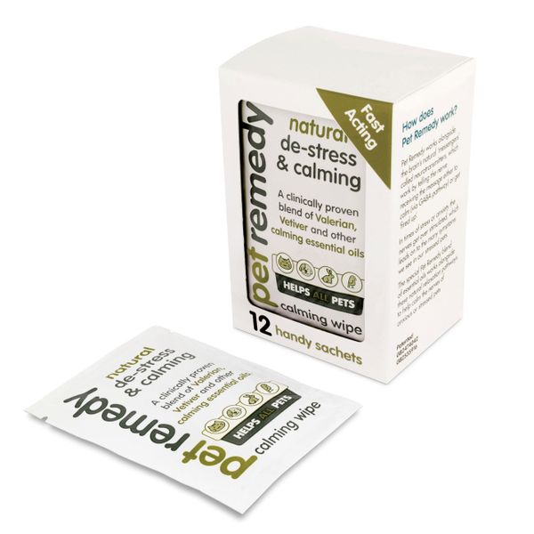 Pet Remedy Calming Wipes - Box of 12