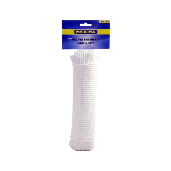 Dejuca - Polyester Braid - 5mm X 30m - (hank)