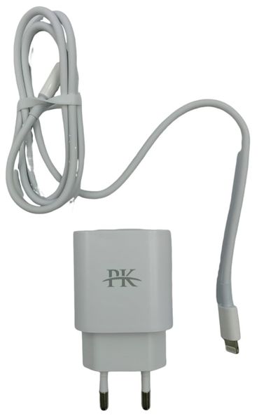 PK PD25W Quick Charger Lightning Adapter With Type-C Cable - PK61