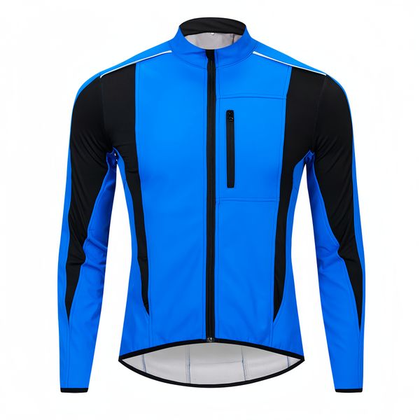 Winter Warm UP Thermal Softshell Cycling Jacket Windproof Waterproof Jacket