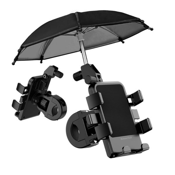 BotereuTech Bicycle Phone Holder Model Y66 Handlebar Black