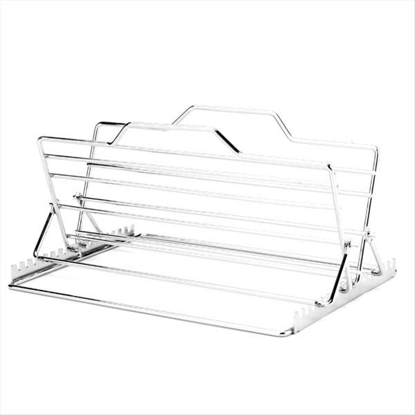 Turkey Rack Turkey Roaster,Adjustable Stainless Steel Roasting Pan,V-Shaped