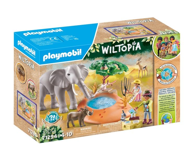 Playmobil Wiltopia - Elephant at the Waterhole (35 Pieces)