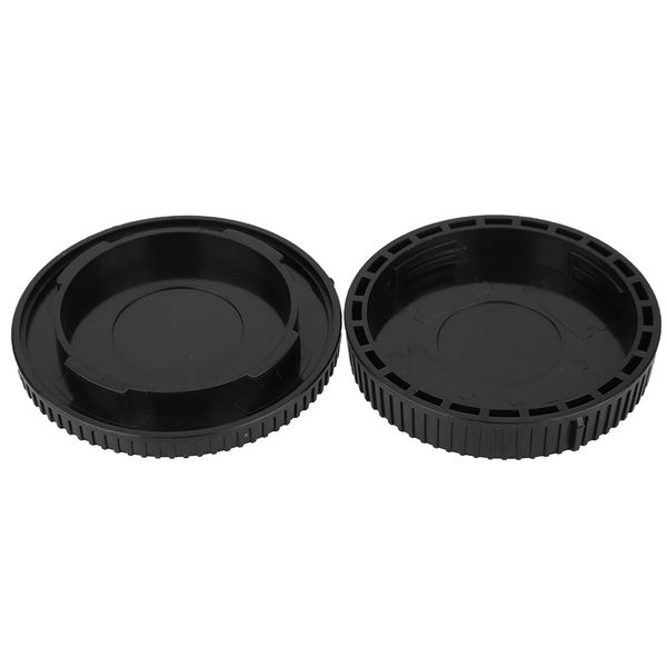 Sony body &amp; lens cap set, black plastic