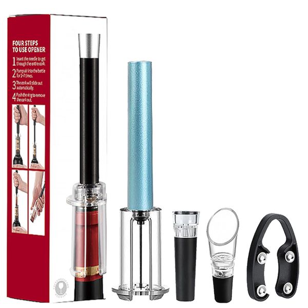 Wine Opener, Air Pump Wine Opener - Blue