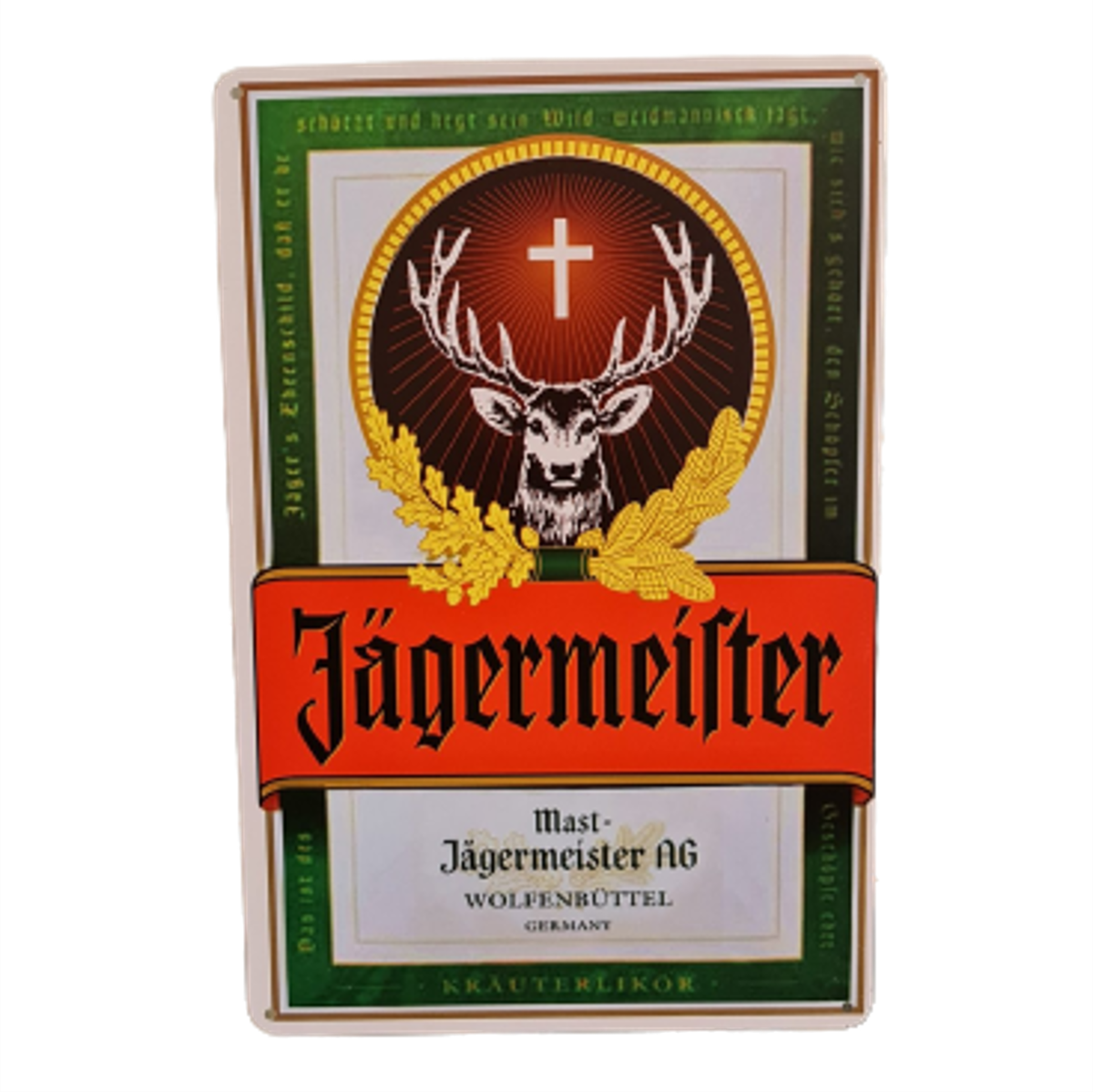 Tin Sign Jagermeister Shop Today. Get it Tomorrow!