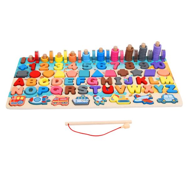 7 in 1 Wooden Puzzle for Preschool Learning