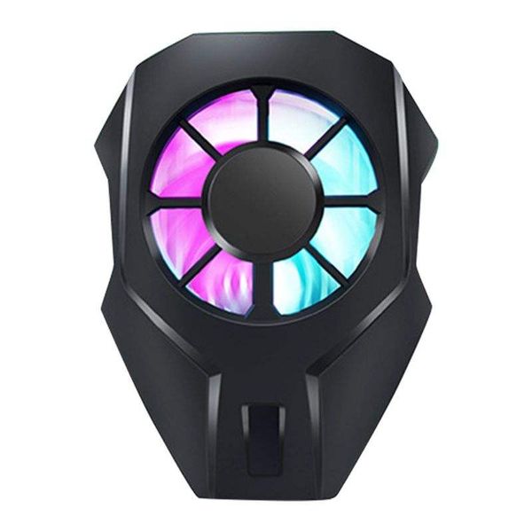 Mobile Phone Gaming Fan Cooler-Black