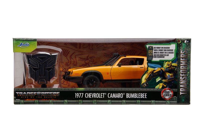 Jada Transformers T7 1977 Chevrolet Camaro Bumblebee 1:24