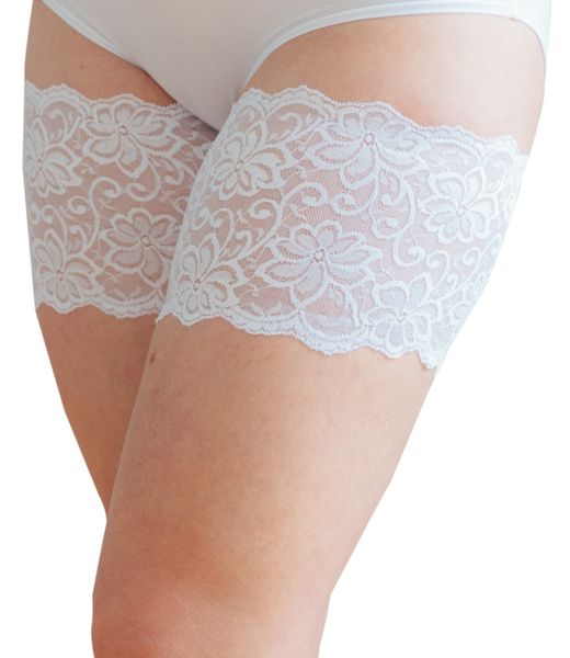 Bandelettes Dolce White - Anti-Chafing Thigh Bands