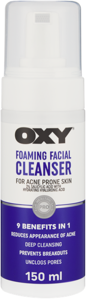 Oxy Foaming Facial Cleanser 150ml