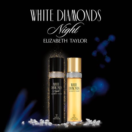 Elizabeth taylor white diamonds night 2024 gift set