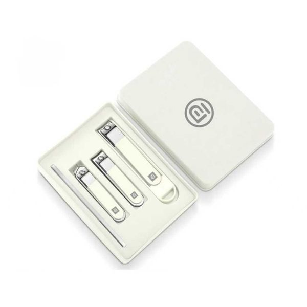 4-Piece Nail Clipper Set - Essential Stainless Steel Kit in Compact Case