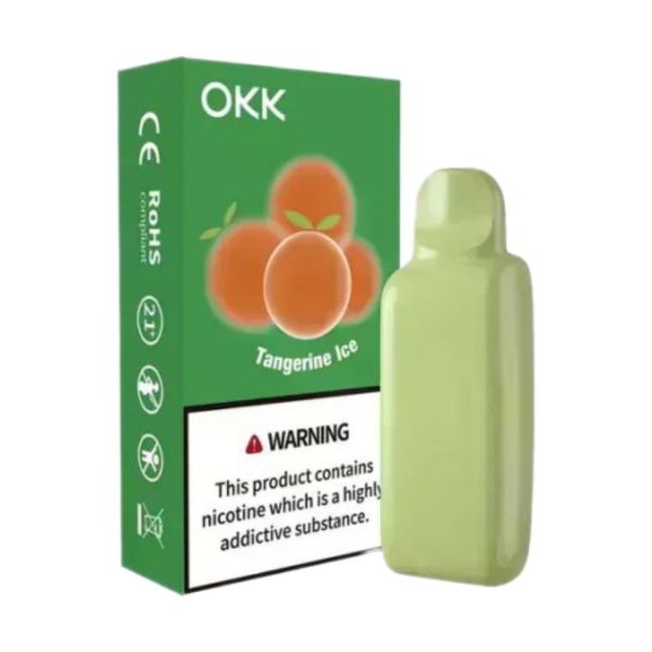 OKK Cross 5000 Puffs Disposable POD Kit - Tangerine Ice