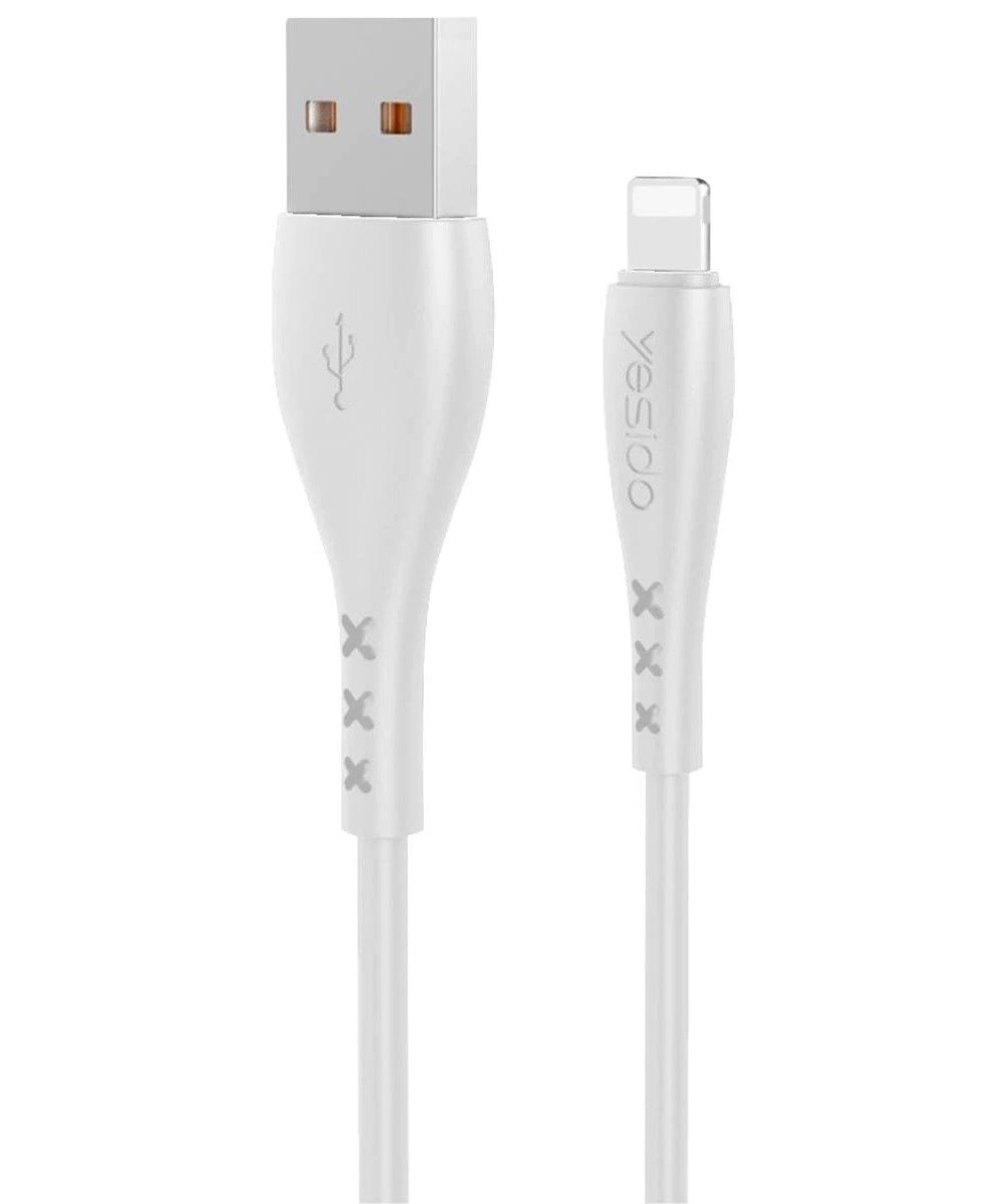 Yesido White Lightning Data Transfer And Charge Cable CA26 Shop Today. Get it Tomorrow