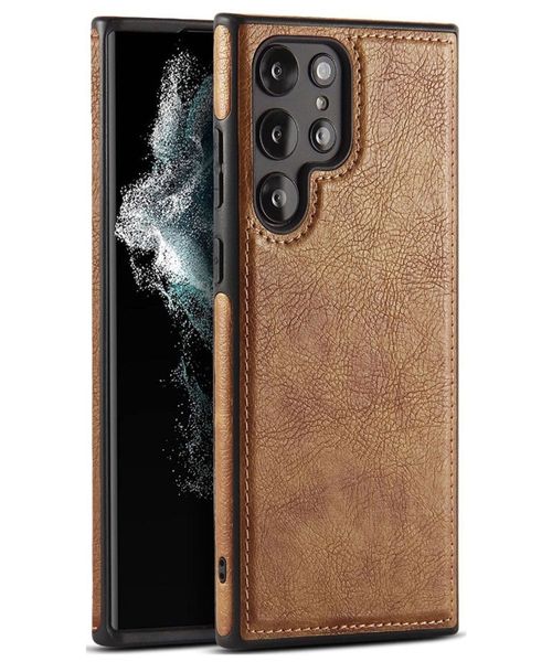 Ultra-Vintage Leather Cover Compatible with Samsung Galaxy S24