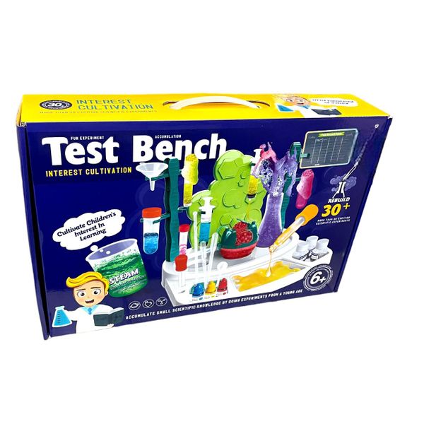 30+ Experiments Mega Science Lab Test Bench for Kids