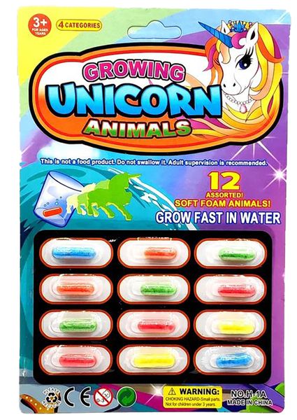Unicorn - Growing Capsule Animals