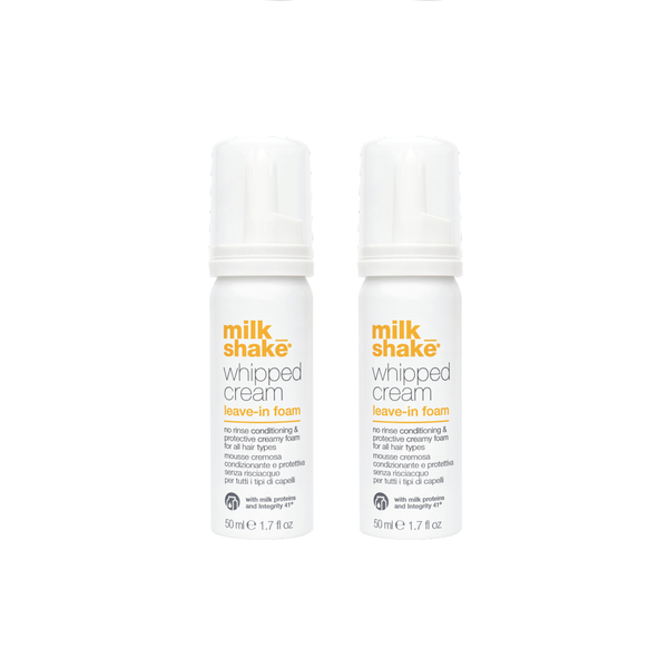 Milkshake Whipped Cream - Double Pack - Travel Size
