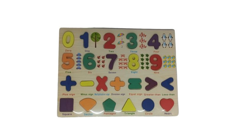 3D Wooden Puzzle Board