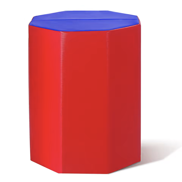 Sport Soft Foam Kids Training Gymnastics Octagon Tumbler Mat (60cm)