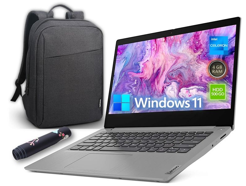 Lenovo IdeaPad 3 Celeron N4020 4GB 500GB HDD 15.6'' Platinum Grey