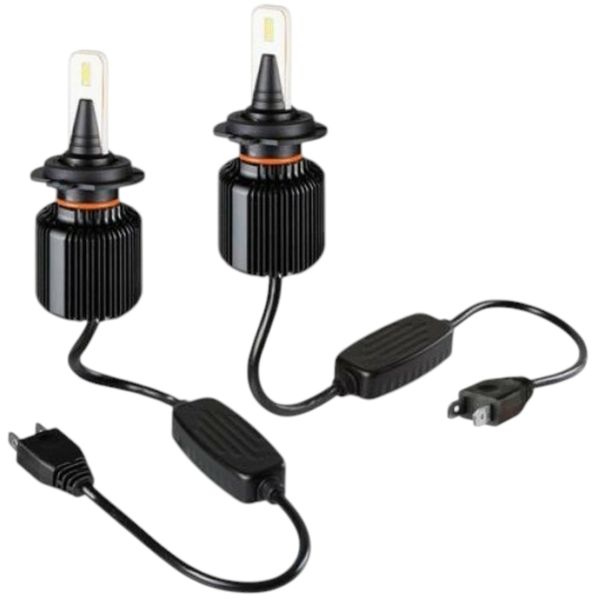 H7 200W 8000 Lumen Super Bright LED Headlight Bulbs 6500K - 2 PIN