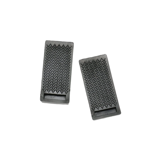 Kitro Black Ukiyo Rubber Door Wedges 9 x 14 cm 2 Pack